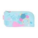 Estuche Escolar Glow Lab Cute doll Azul claro (23 x 11 x 1 cm)