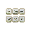 Cuadro DKD Home Decor Cristal Madera MDF 30 x 2 x 30 cm