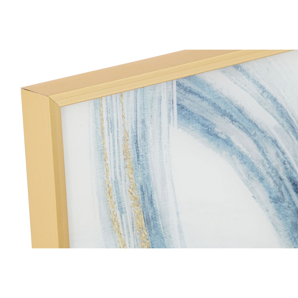 Painting DKD Home Decor Aluminium Crystal 80 x 2,5 x 120 cm 120 x 2,5 x 80 cm