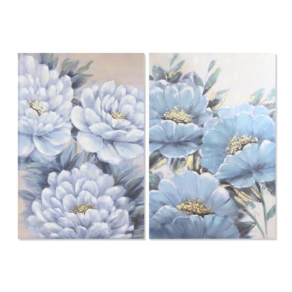 Lienzo Home ESPRIT Lienzo Madera MDF 80 x 3 x 120 cm