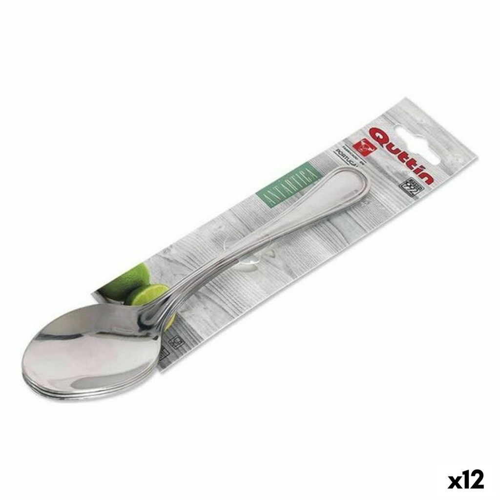Set de Cucharas Quttin Antartica (3 pcs) 3 Piezas (12 Unidades)