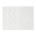 Cuadro Home ESPRIT Moderno Con relieve 58,5 x 4 x 92,5 cm (2 Unidades)