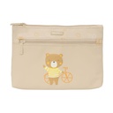 School Case Safta Osito Bear Beige 23 x 16 x 3 cm