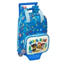 Mochila Escolar con Ruedas The Paw Patrol Pups rule Azul 20 x 28 x 8 cm