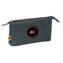 Triple Carry-all Kings League Kunisport Grey 22 x 12 x 3 cm