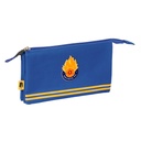 Portatodo Triple Kings League Saiyans Azul 22 x 12 x 3 cm