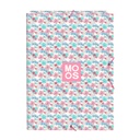 Ring binder Moos Flores Multicolour A4 26 x 33.5 x 2.5 cm