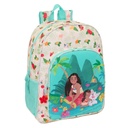 Mochila Escolar Vaiana Azul Beige 33 x 42 x 14 cm