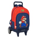 Mochila Escolar Super Mario Trick Rojo Azul oscuro 33 x 45 x 22 cm