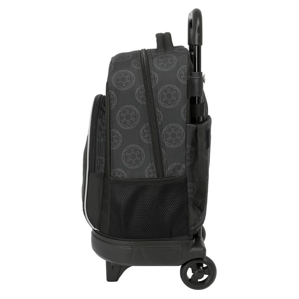 School Rucksack with Wheels Star Wars Rebellion Black 33 x 45 x 22 cm