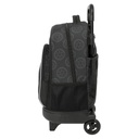 School Rucksack with Wheels Star Wars Rebellion Black 33 x 45 x 22 cm