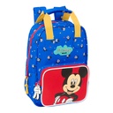 School Bag Mickey Mouse Clubhouse Good day Blue 20 x 28 x 8 cm