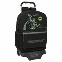 School Rucksack with Wheels Batman Game over Black 30 x 43 x 14 cm