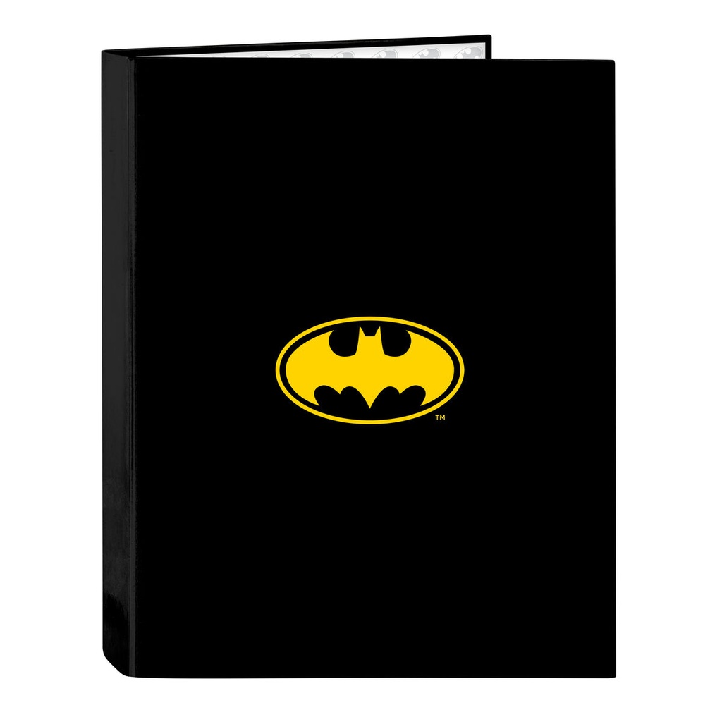 Carpeta de anillas Batman Game over Negro A4 26.5 x 33 x 4 cm