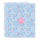 Ring binder Vicky Martín Berrocal Paraíso Blue Pink A4 27 x 33 x 6 cm