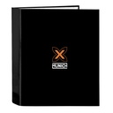 Ring binder Munich Lagoon Black A4 27 x 33 x 6 cm