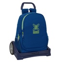 Mochila Escolar con Ruedas Munich North Azul marino 32 x 44 x 16 cm