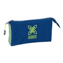 Triple Carry-all Munich North Navy Blue 22 x 12 x 3 cm