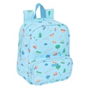 Mochila Infantil Safta Coches Azul 22 x 27 x 10 cm