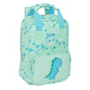 Mochila Infantil Safta Dino Verde 20 x 28 x 8 cm