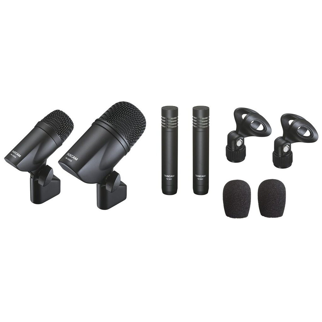 Micrófono Tascam TM-DRUMS Negro