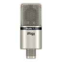 Micrófono IK Multimedia IP-IRIG-MICSTDXLR-IN Plateado