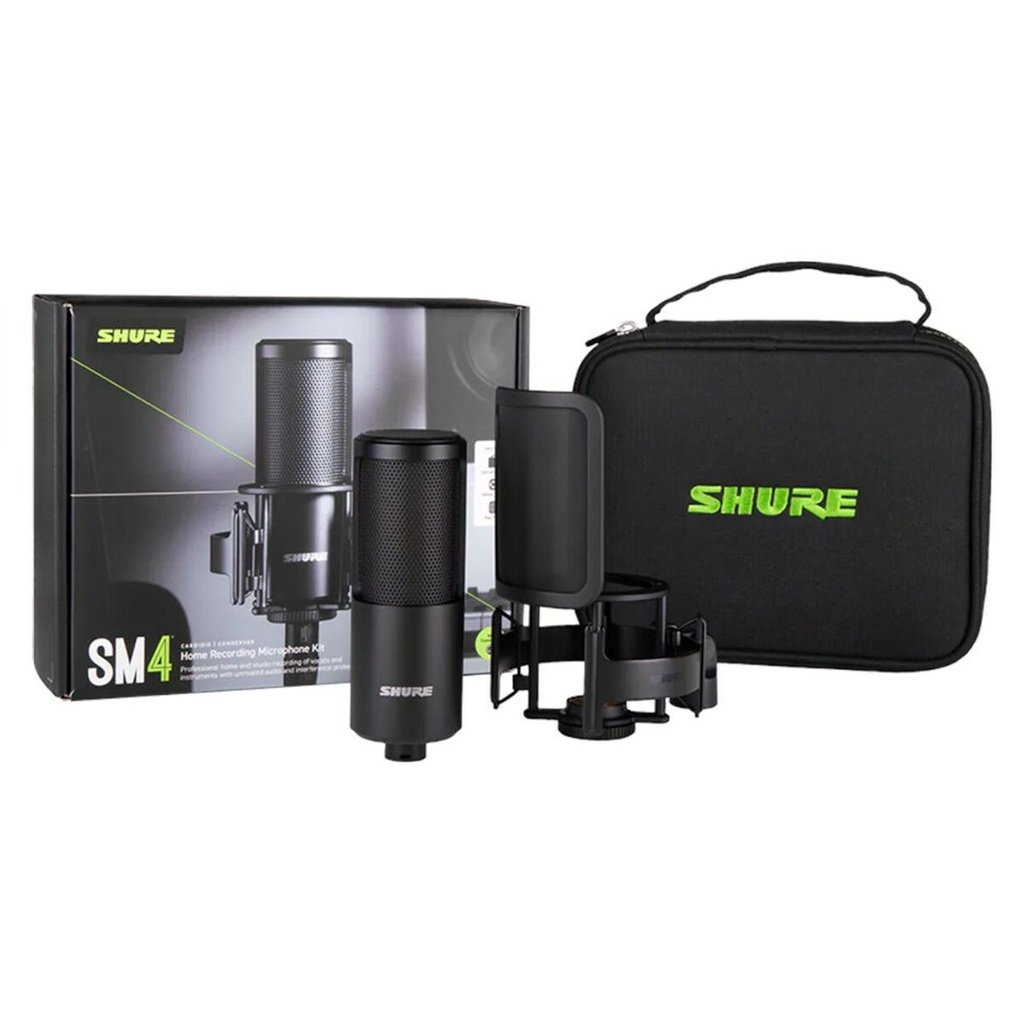 Micrófono Shure SM4-K-KIT Negro