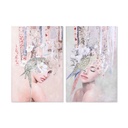 Lienzo DKD Home Decor Abeto Lienzo 80 x 3 x 120 cm