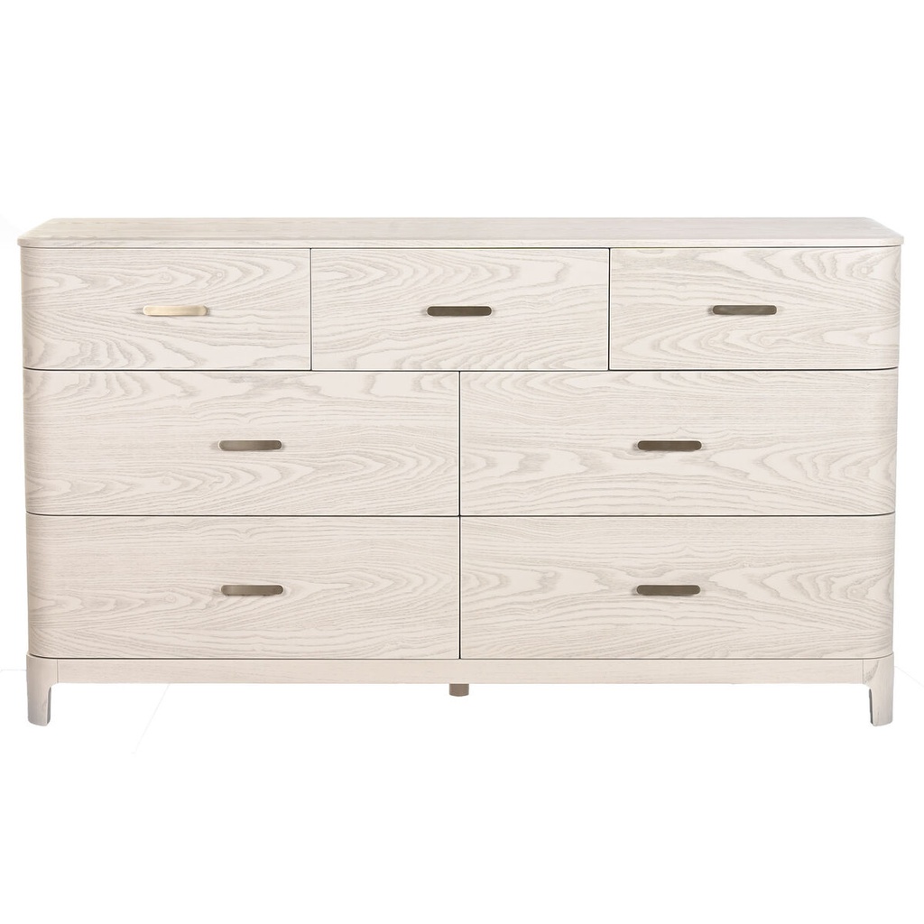 Cómoda Home ESPRIT Gris claro 165 x 48,3 x 92,5 cm