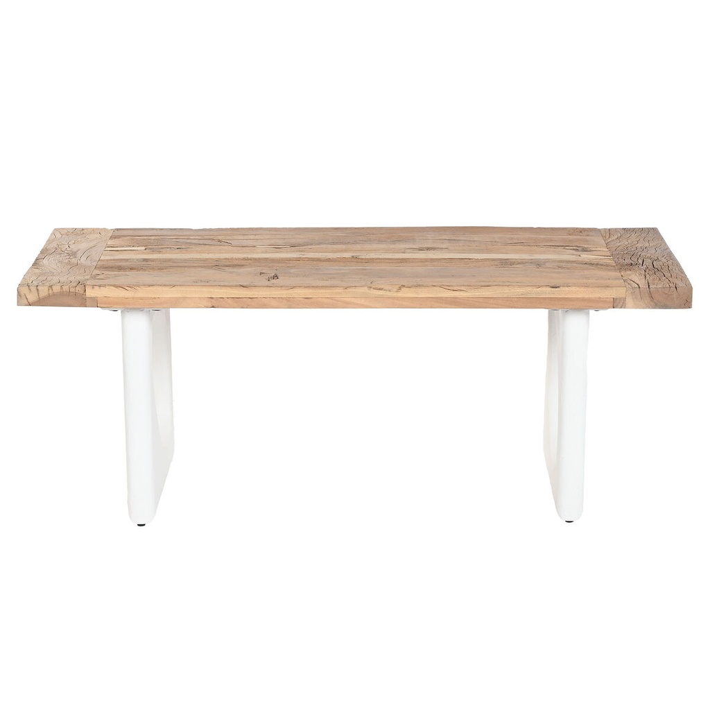 Mesa de Centro Home ESPRIT Blanco 120 x 60 x 45 cm 121 x 60,5 x 45 cm