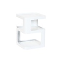 Side table Home ESPRIT White 40 x 40 x 54 cm