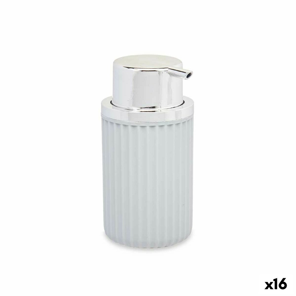 Dispensador de Jabón Berilo 3236-2 Gris Plástico 450 ml 7 x 14,5 x 8,5 cm (16 Unidades)