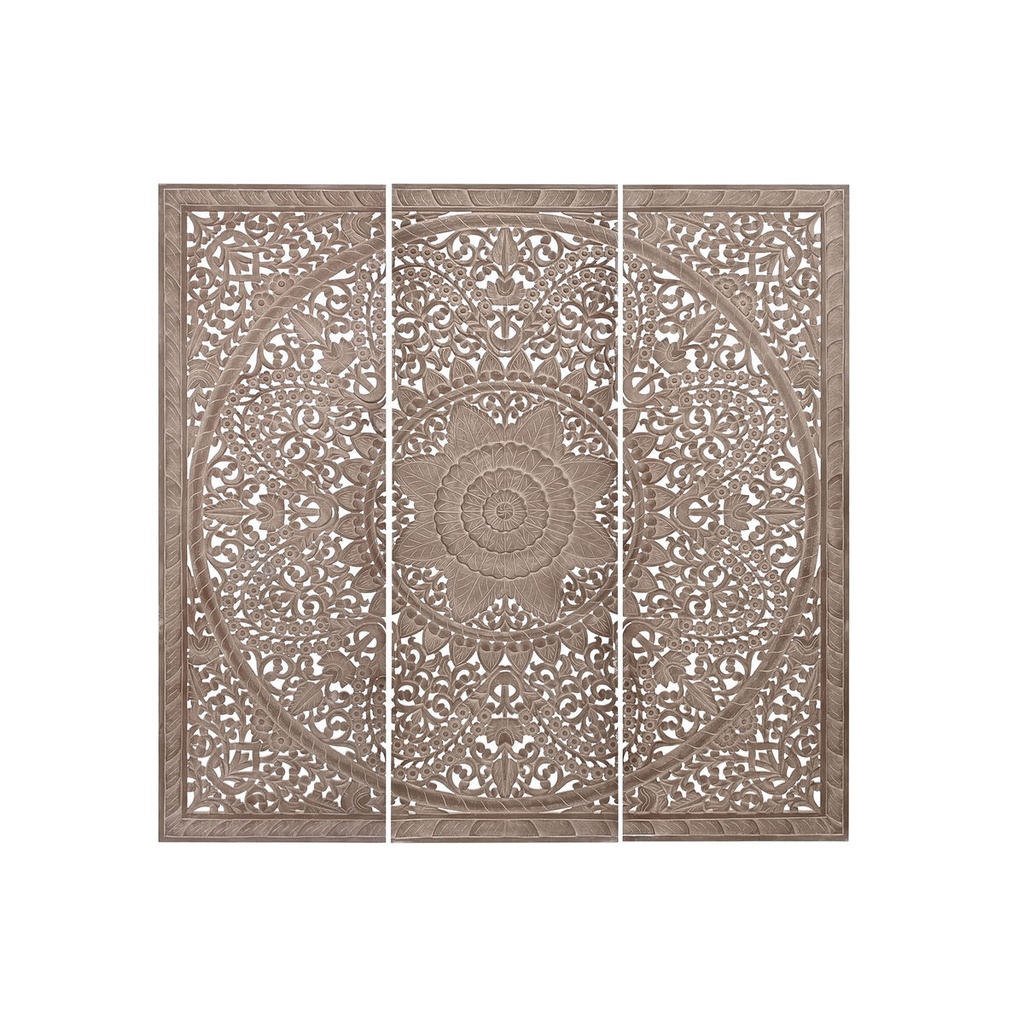 Cabecero de Cama Home ESPRIT Natural 180 x 3,5 x 180 cm