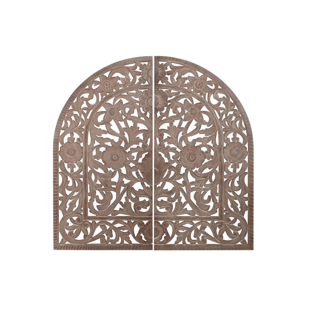 Headboard Home ESPRIT Natural 180 x 3,5 x 180 cm