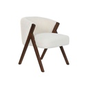 Silla de Comedor Home ESPRIT Poliéster Madera 58 x 58 x 70 cm