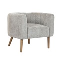 Sillón Home ESPRIT Gris 79 x 72 x 67 cm