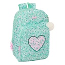 School Bag Safta Cuore Mint 30 x 46 x 14 cm