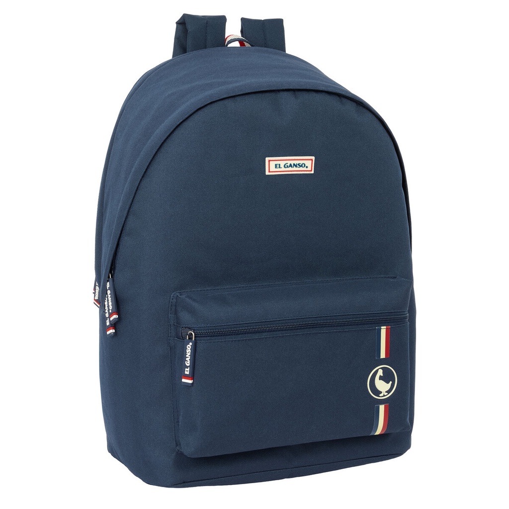 Mochila para Portátil y Tablet con Salida USB El Ganso Eclipse Azul marino
