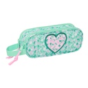 Double Carry-all Safta Cuore Mint 21 x 8 x 6 cm