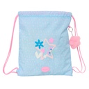 Backpack with Strings BlackFit8 Smile Blue Pink 35 x 40 x 1 cm