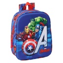 Mochila Infantil The Avengers Rojo Azul oscuro 22 x 27 x 10 cm 3D