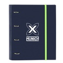 Ring binder Munich Blue indigo Blue 27 x 32 x 3.5 cm