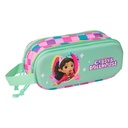 Double Carry-all Gabby's Dollhouse Multicolour 21 x 8 x 6 cm 3D