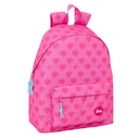 Mochila Escolar Barbie Corazones Rosa 33 x 42 x 15 cm