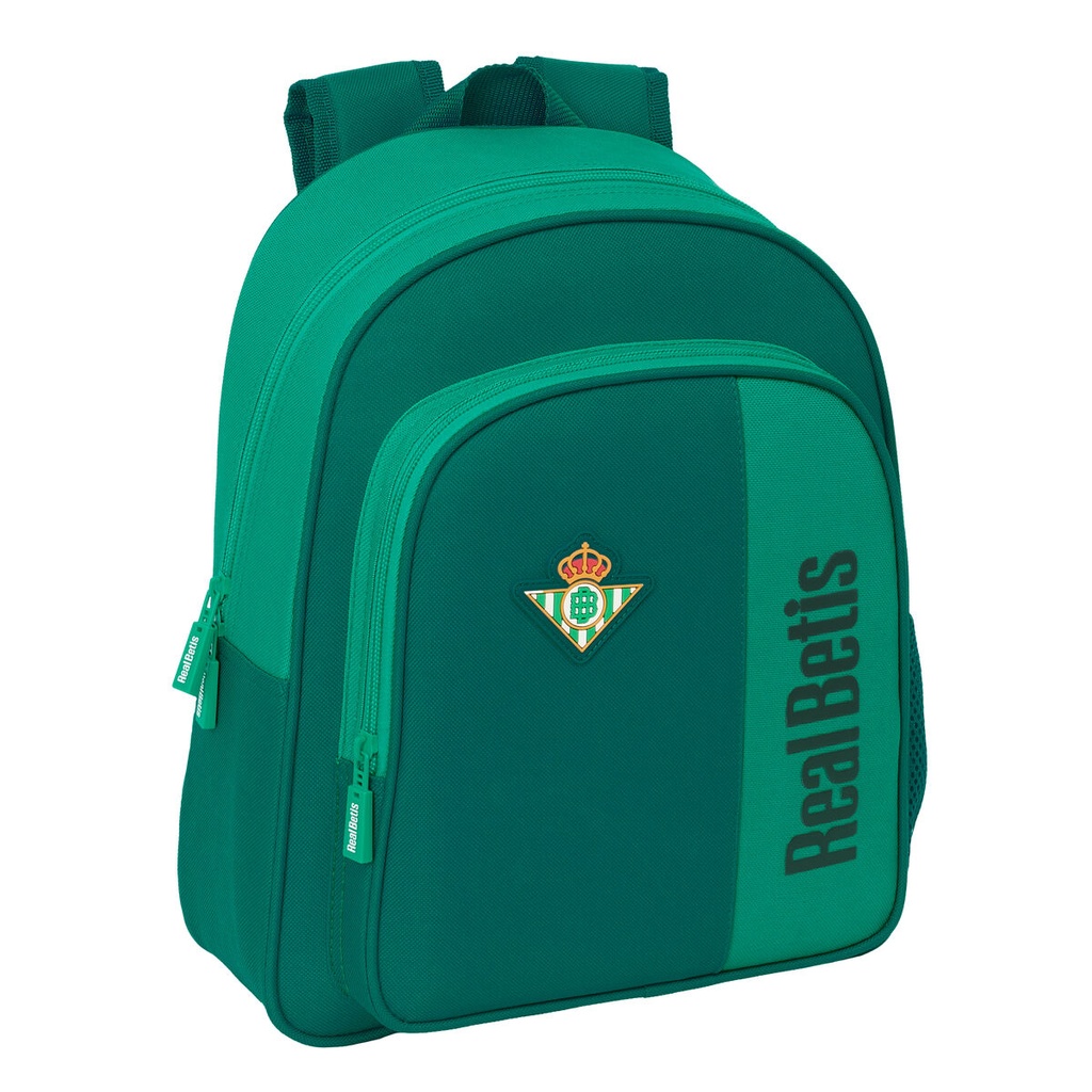 Mochila Escolar Real Betis Balompié Aguamarina 28 x 34 x 10 cm
