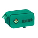 Portatodo Triple Real Betis Balompié Verde 21,5 x 10 x 8 cm