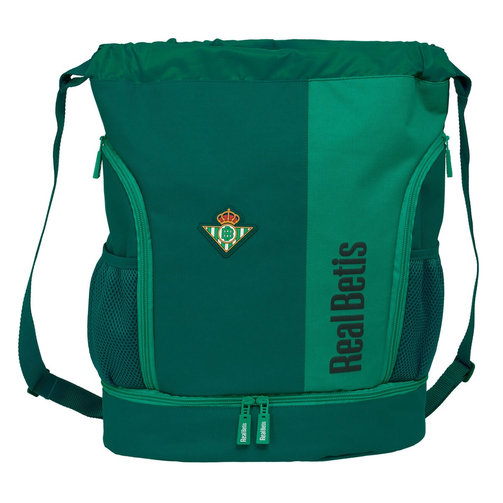 Bolsa Mochila con Cuerdas Real Betis Balompié Verde 35 x 40 x 1 cm