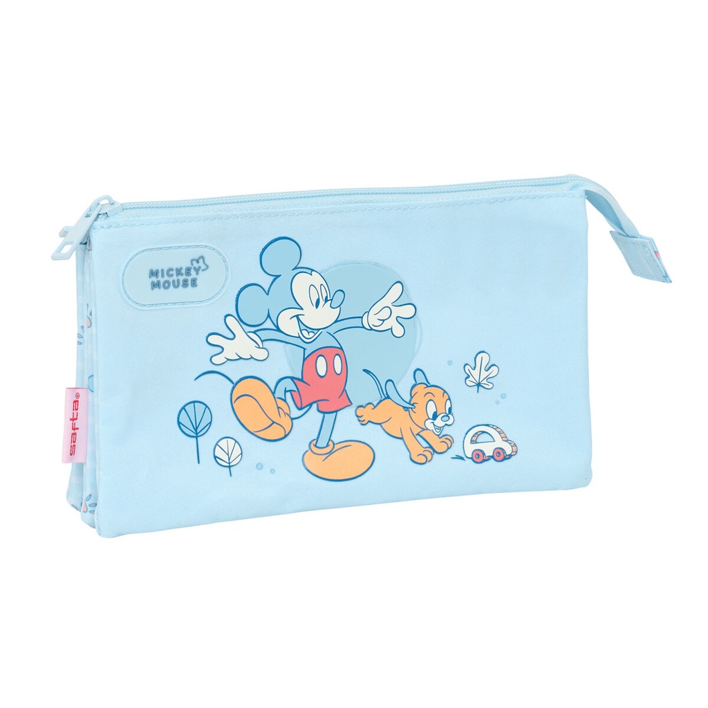 Triple Carry-all Mickey Mouse Clubhouse Baby Light Blue 22 x 12 x 3 cm