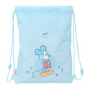 Backpack with Strings Mickey Mouse Clubhouse Baby Blue 26 x 34 x 1 cm