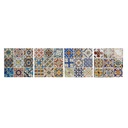 Salvamantel Home ESPRIT Corcho Dolomita 20 x 20 x 0,7 cm (4 Unidades)